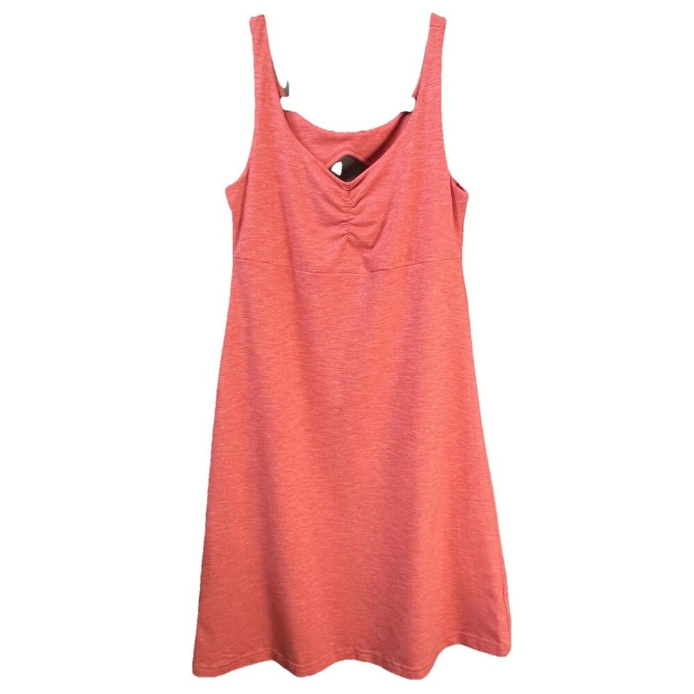 Kuhl Womens Sz XS Weathered Orange Harmony Dress Jersey Built In Bra Active Wear